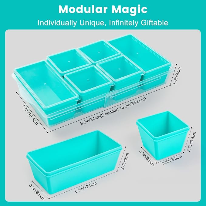 Gemice Silicone Freezer Molds with Lids, 6-Pack 1-Cup & 2-Cup | Oven & Dishwasher Safe, BPA-Free Soup Portion Cubes Trays, Freezer Containers for Food Storage