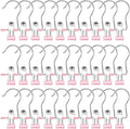Boot Hangers for Closet, Hanging Clips Laundry Hooks Clothes Pins Closet Hanger Organizer Clamps Socks Towel Clips Heavy Duty Clothespins Bulk Hanger Clips for Closet Travel Pants Socks Handbags