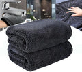 Shiny Microfiber Wipes Bath Shower Cleaning Cloths, 1300gsm Super Absorbent Microfiber Bath Towels, for Bathroom, Car and Home Toilet (2Pcs-Double Pile(23.62 * 15.75in))