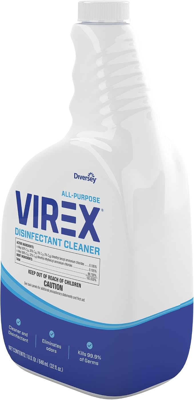 VIREX Diversey All Purpose Disinfectant Cleaner, Spray, 32 oz