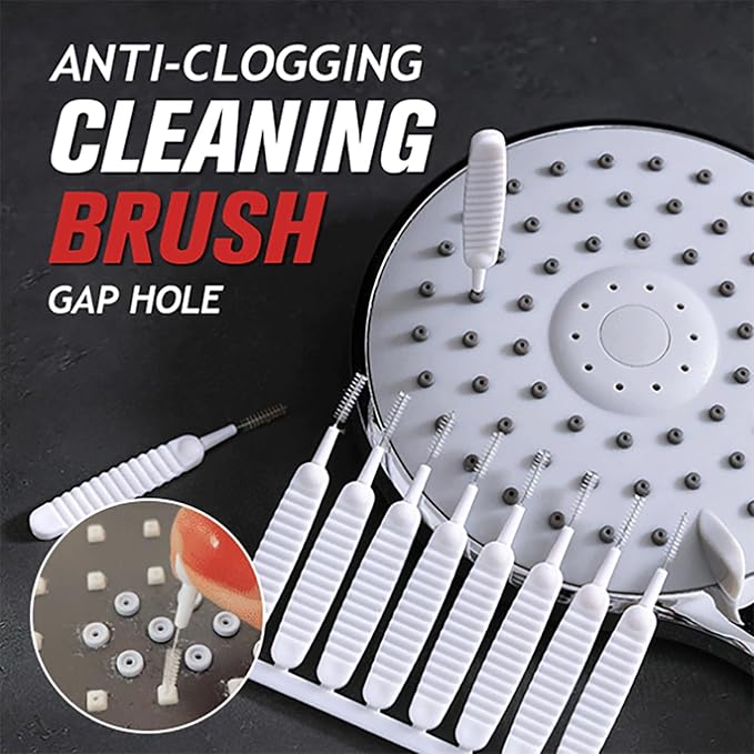 Shower Head Cleaning Brush, 2026 Upgrade Shower Head Cleaning Brush for Small Hole Gap Hole Anti-Clogging Cleaning Brush Multifunctional Shower Head Cleaner Tool for Household (30pcs)