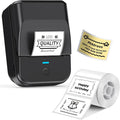 PM240 Label Maker Machine with Tape, 2" Portable Thermal Label Printer for Phone & PC, Bluetooth Label Maker with Multiple Templates for Small Business, Office, Home, School, Set 2
