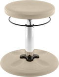 KORE DESIGN Adjustable Wobble Stool Chair, Girls/Boys Kid Desk Stools, Ergonomic Small Office Chairs, Flexible Seating, Active Kids, ADD/ADHD, Classroom, Home, Age 6-11, Standard (14-19in) Sand Dollar