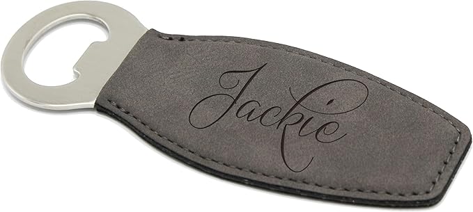 The Wedding Party Store Custom Engraved and Personalized Beer Bottle Opener for Groomsmen Housewarming