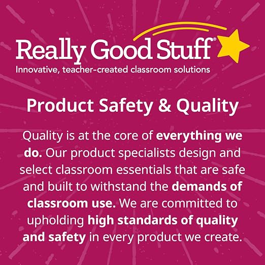 Really Good Stuff Sticky Note Tower - 1 Tower, 5"W by 5"D by 1"H, Notes Holder, Office And School Supplies, Teacher Must Haves, Aesthetic Desk Organizer