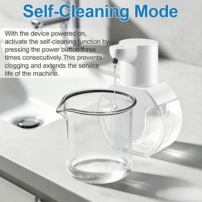 2 Pack Automatic Liquid Soap Dispenser,14.2oz/420ML Touchless Automatic Soap Dispenser,Rechargeabled Wall Mounted Smart Pump for Bathroom Kitchen