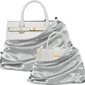 P Pothuiny 2 Pcs Satin Dust Bags for Handbags