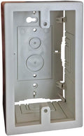Electriduct 500 Series Raceway Accessory Single Junction Box (Beige)