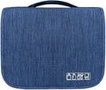 Sechunk Toiletry Bag Water-Resistant Makeup Cosmetic Bag Travel Organizer for Accessories Travel Bag with Hanging Hook