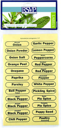 R.S.V.P. 96-Piece Spice Label Set
