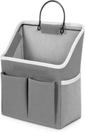 Wall Hanging Storage Bag, Hanging Storage Basket for Organizing, Wall Organizer with Pockets for Bathroom, Bedroom, Dormitory, RV