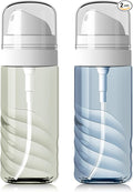 Yolaist 2 Pack 2oz/60ml Small Spray Bottle, Fine Mist TSA Travel Size Toiletries Sprayer – Refillable & Leak Proof Mini Empty Mister for Hair, Face Toner, Cleaning, Plants