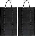 2 Pack Martial Arts Belts Organizer, Hanging Karate Belt Display Holds 12 Karate Belts for Martial Arts Learners(No Accessories Included)