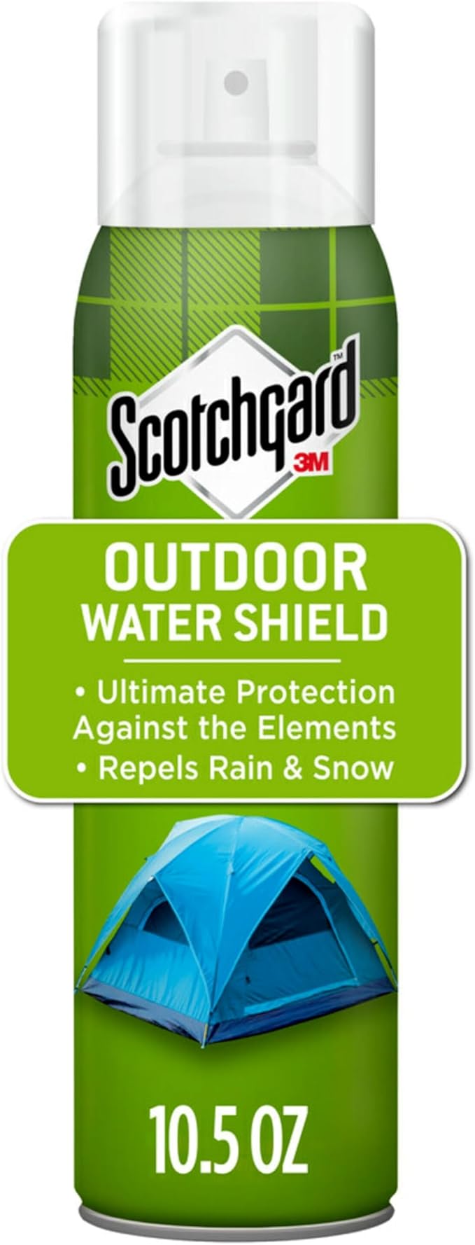 Scotchgard Outdoor Water Shield, Repels Water, Ideal For Outerwear, Tents, Backpacks, Canvas, Polyester And Nylon, 10.5 Ounce Can