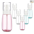 6 Pack 2oz/60ml Small Spray Bottle, Empty Plastic Mini Spray Bottles, Fine Mist Travel Spray Bottle with 9pcs Labels