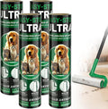 10 Inch Large Lint Roller Refills for Lint Remover,4 Rolls 200 Sheets Big Lint Roller Refill Compatible with Evercare Mega Roller Cleaning for Carpets, Furniture, Pet Hair
