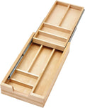 Rev-A-Shelf Maple Two-Tier Cutlery Replacement Drawer System w/BLUM Soft-Close for Face Frame Base Kitchen Cabinets, Kitchen Drawer Organizer, Min Opening Width of 12", 4WTCD-15HSC-1