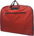 NGIL Glitter Travel Hanging Garment Bag (Glitter-Red) | Garment Bag for Girls, Cheer Travel Bag, Dance Competition Bag, Cheer Dance Competition, Beauty Pageant