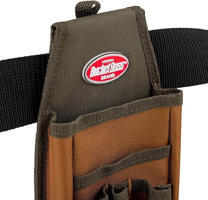 Bucket Boss - Utility Pouch with FlapFit, Pouches - Original Series (54170), Brown