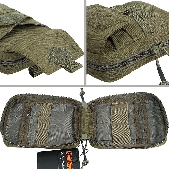 EXCELLENT ELITE SPANKER Molle Admin Pouch Military Utility Tool Pouch EDC Molle Pouchs Gadget Waist Bags