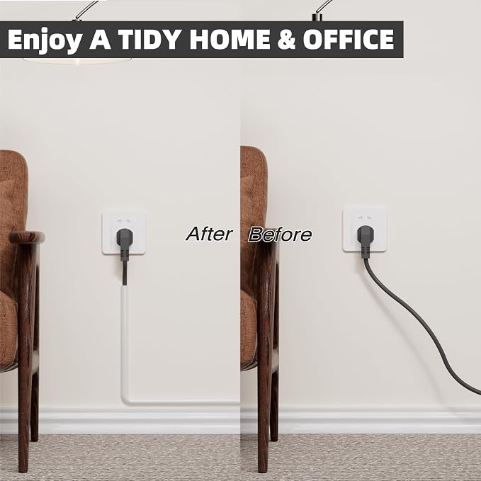 78" Silicone Cord Hider for Wall Mount TV,Self-Adhesive Cable Hider for 1 Cord(1/4" Diameter),Cable Management Under Desk,Cord Organizer,Cable Raceway Home & Office Trim,Cord Concealer Channel,White | for 1 Cord(1/4" Diameter),Cable Management Under De...