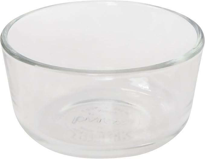 Pyrex Simply Store 8-Piece Glass Food Storage Set (4 vessels and 4 lids), standard packaging
