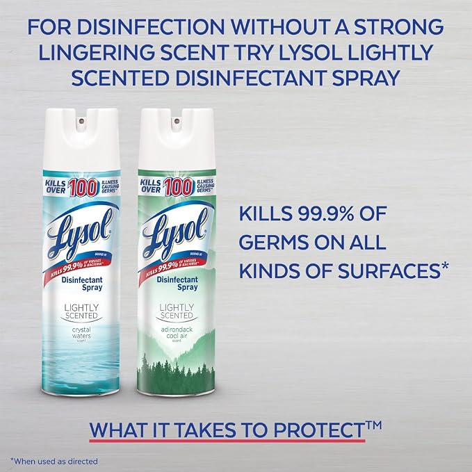Lysol Disinfectant Spray, Citrus Meadows, 19 oz