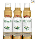 Pompeian Robust Organic Extra Virgin Olive Oil Spray - (3 Pack) 5 fl oz | No Propellants - First Cold Pressed Olive Oil for Cooking - Robust Flavor for Salads, Pasta, and Drizzling