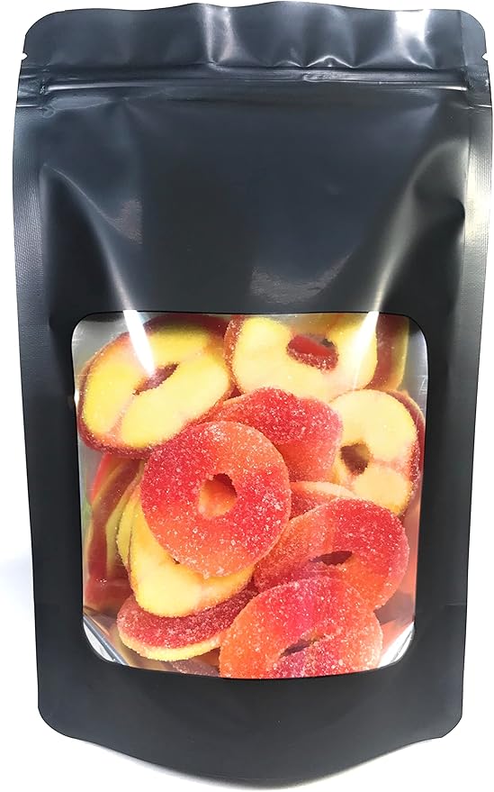 100 Pk Resealable Mylar Bags 4 Mil Stand Up Smell Proof Leak Proof Foil Pouch. Ultra Clear Window - Not Frosted or Foggy. Travel, Storage & Display. Food Grade ROYPACK (5" x 8" x 2.5")