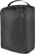 Gloppie Shoe Bags for Travel - Portable Shoes Storage Bag, Shoe Pouch, Shoe Packing Cubes for Men Women - Black