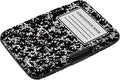 Credit Card Holder, Slim Aluminum RFID Blocking Wallet Debit Card Protector Organizer Metal Case, Black Composition Book