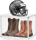 Extra Large Clear Storage Box for Cowboy Boots,Helmets,Large Handbag | For western style boots, motorcycle helmets, handbags, collectibles & seasonal storage while keeping everything organized