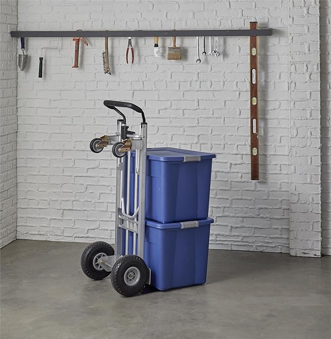 Cosco 3-in-1 Folding Series Hand Truck/Cart/Platform Cart with Flat-Free Wheels
