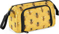 Pencil Case Yellow Bee Honey Large Capacity Pencil Pouch Portable Pen Bag Aesthetic Bag Stationery Storage and Organizer for School Teen Girls Boys