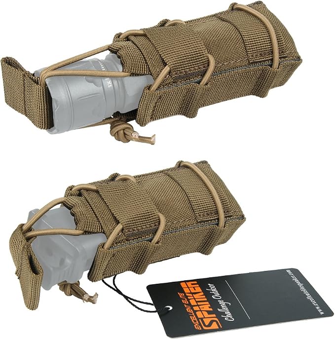 EXCELLENT ELITE SPANKER Open Top M4 M14 M16 AR15 Mag Pouch and Single Pistol Mag Pouch Flashlight Holder Magazine