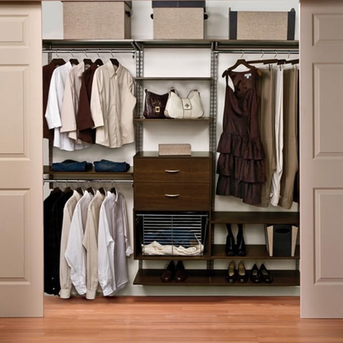 Organized Living freedomRail 2 Drawer OBox - White