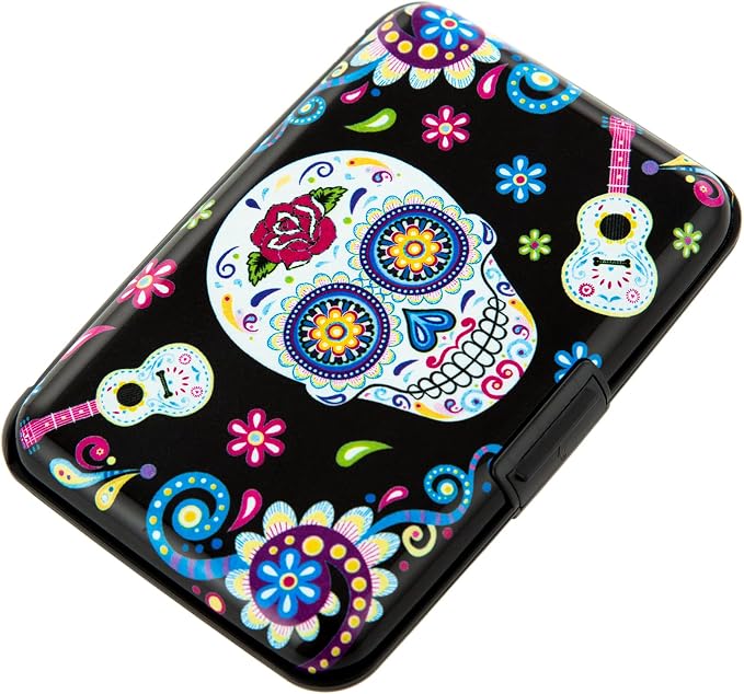 Credit Card Holder Small RFID Blocking Wallet Business Metal Slim Mini Aluminum Hard Case for Women Men