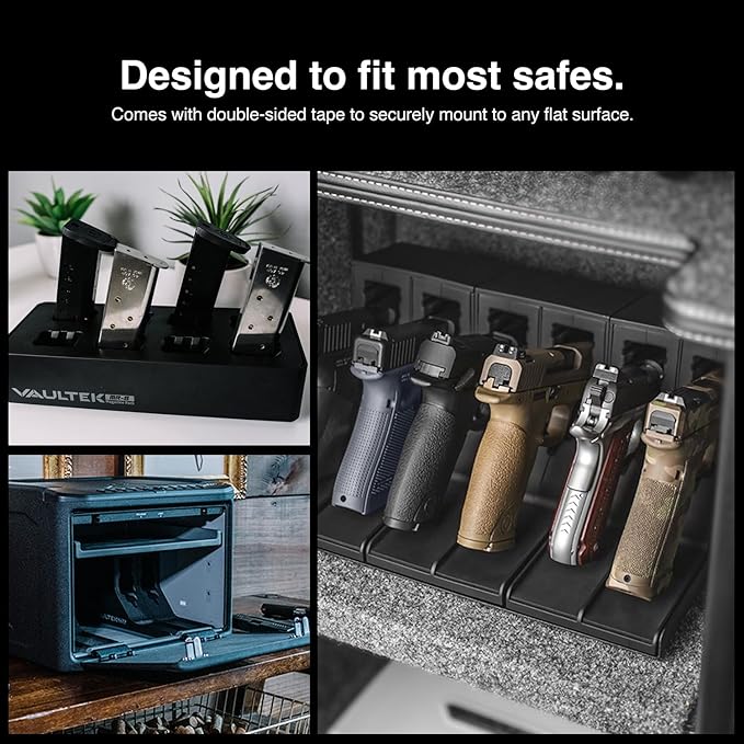 VAULTEK Modular Magazine Rack (8) Slot High Density Foam Ammunition Storage