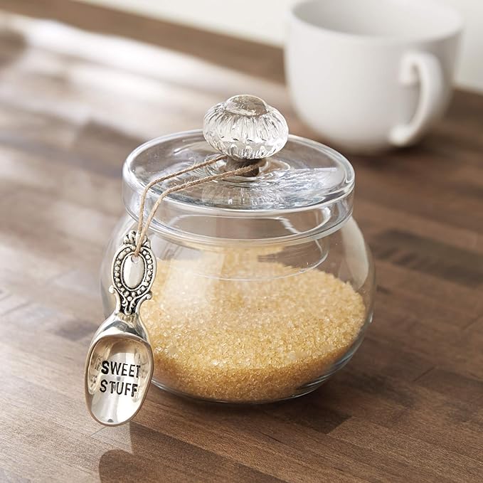 Mud Pie Circa Door Knob Glass Sweets Jar