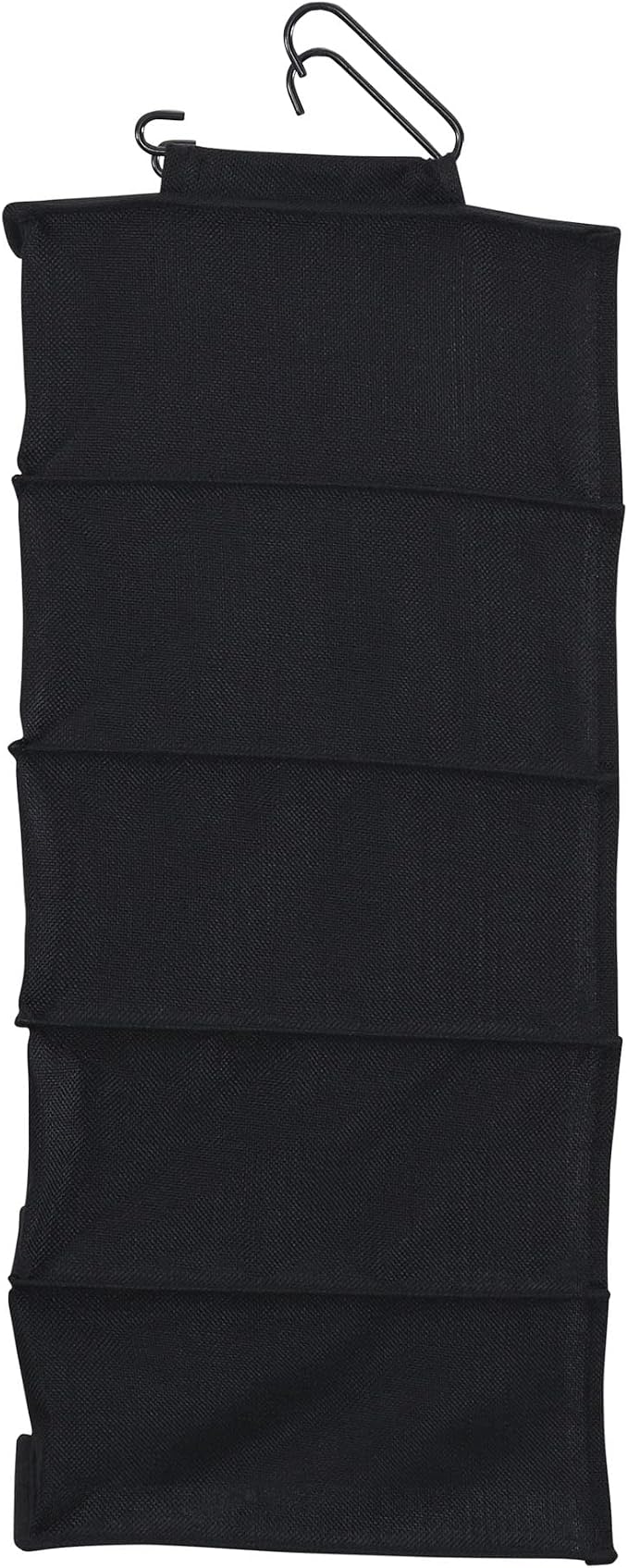 Household Essentials 10 Pocket Hanging Shoe Closet Organizer with Hooks