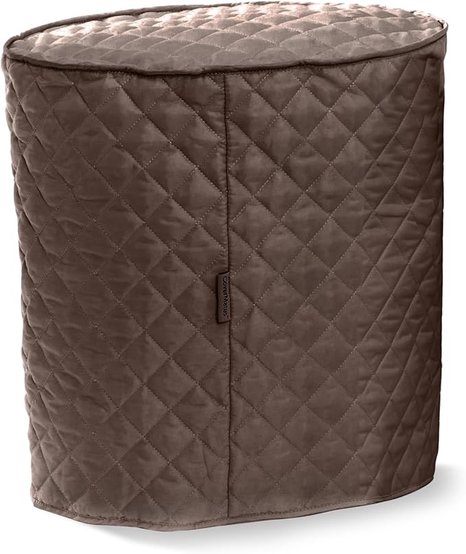 Covermates Keepsakes - Oval Appliance Cover - Dust Protection - Stain Resistant - Washable - Appliance Cover, Bronze