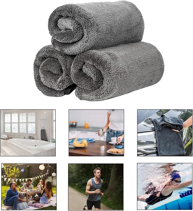 Magic Wipe Bathroom Drying Cloth, Magicwipe Xxl Bathroom Drying Cloth 40x60cm, Magic Wipe for Removing Water in Shower and Bathroom Say Goodbye to Streaks Stains Limescale Deposits