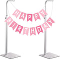2 Pack Purse Holder Handbag Display Stand: Silver Hanger Rack for Bags, Purses, and Wreath, Adjustable Hook Stand for Tabletop, Closet, and Retail Use for Vendors