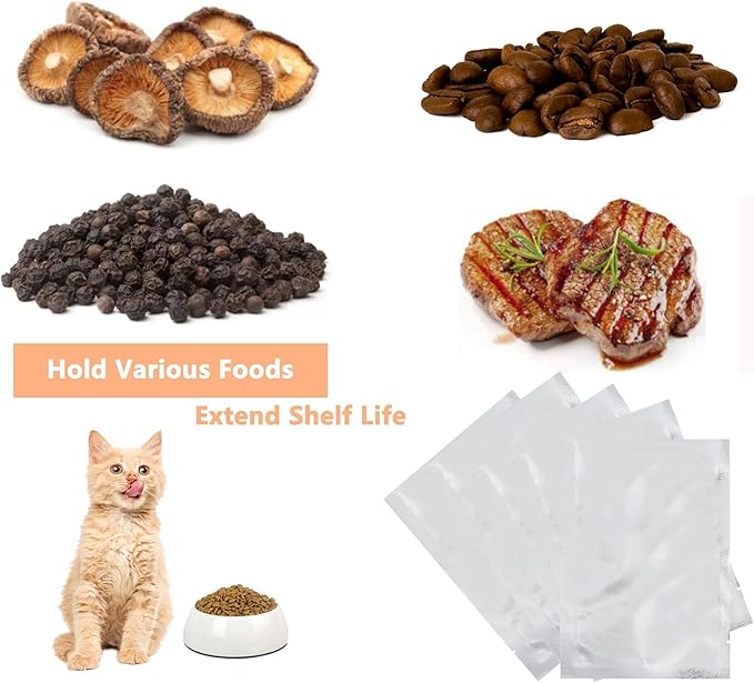 Heat Sealable Mylar Food Storage Bag,ULIFESTAR 5.5Mil Thicker Food Storage Pouches Oxygen Absorbers Vacuum Seal Airtight Packaging for Coffee Beans, Tea, Grains, etc(30 * 40cm/11.81 * 15.75'')