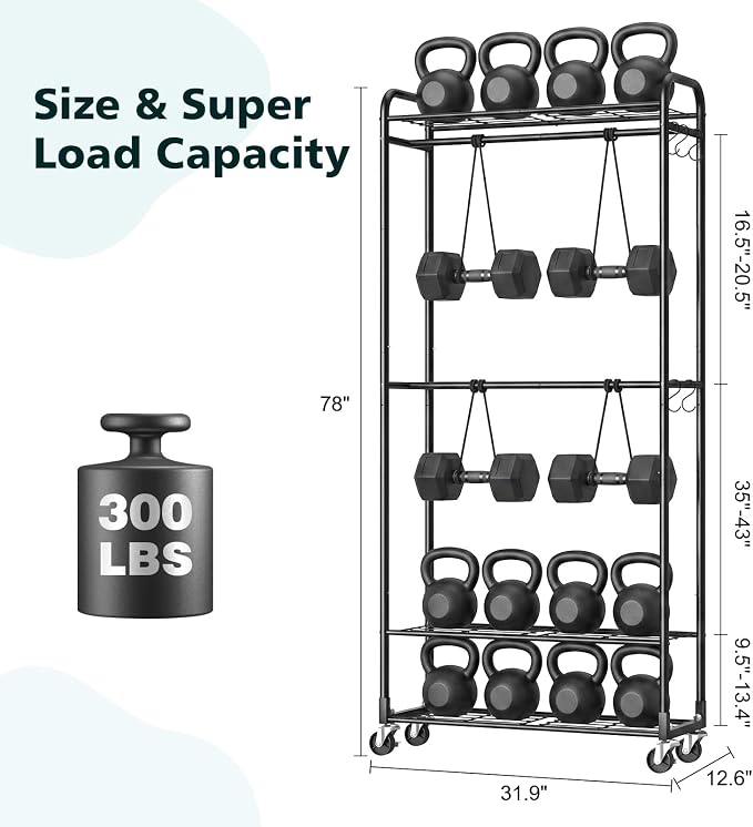 Luxspire Clothes Rack 3-Tier Portable Freestanding Closet with Shelves | Iron mesh storage rack with double hanging rods, multi shelves, suitable for bedroom and cloakroom storage, black