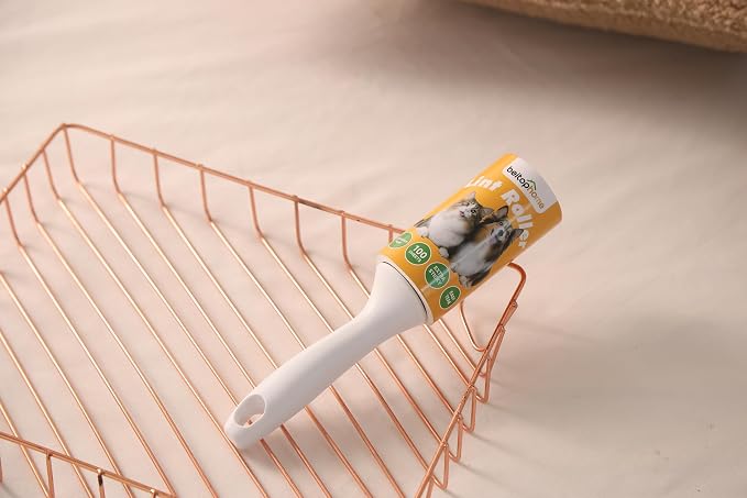 Extra Sticky Lint Roller for Pet Hair, 100 Sheets, 1 Handle | Ready-to-Use Roller for Clothes, Couch, Furniture, Car & Travel