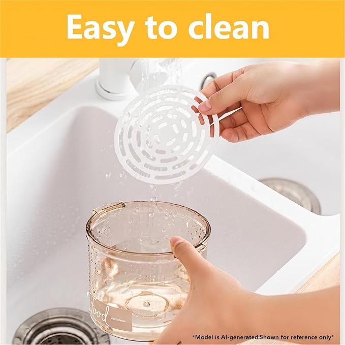 3-Pcs Large Food Saver Containers for Vacuum Seal,Keep Fresh | Pump&Strainer,Leakproof,BPA-Free,Easy to clean,Space-Saving,Kitchen&Outdoors,Marinating, Meal Prep