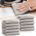 JUDUNA Multipurpose Wire Dishwashing Rags for Wet and Dry, 2024 New Wire Miracle Cleaning Cloths Non Scratch Wire Dishcloth, Metal Scrubbing Wire Dishwashing Rags Wire Washing Cloth (10Pcs)