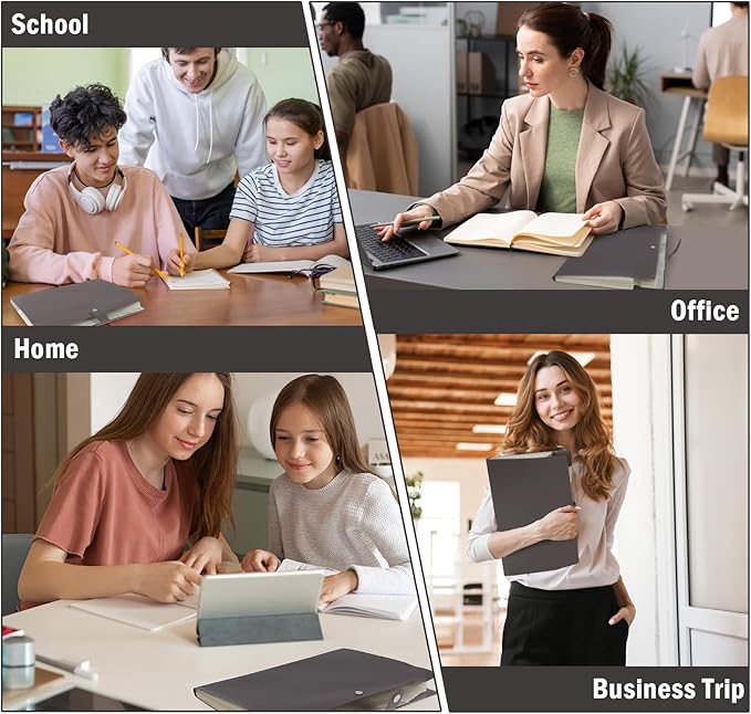 Expanding Organizer File Folder, Letter Size Expandable 8 Pockets Expanding Organizer Accordion File Folders with Labels A4 Paper Document Organizer for Home School Office Supplies
