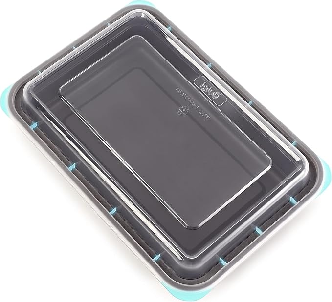 Igluu Meal Prep Containers Reusable (10 Pack) 1 Compartment – 28oz | Food Containers with Lids – Stackable, Microwave, Freezer & Dishwasher Safe – BPA-Free